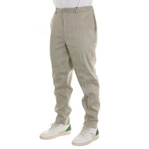 PANTALONE IN LINO BEIGE